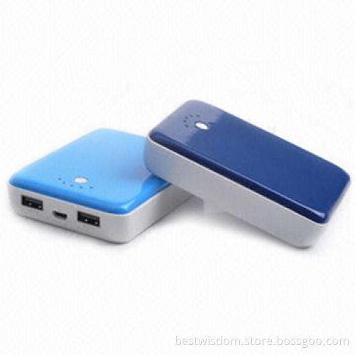 Portable Power Banks for iPhone/iPad/MP3/MP4 Players/GPS with 10,400mAh Capacity